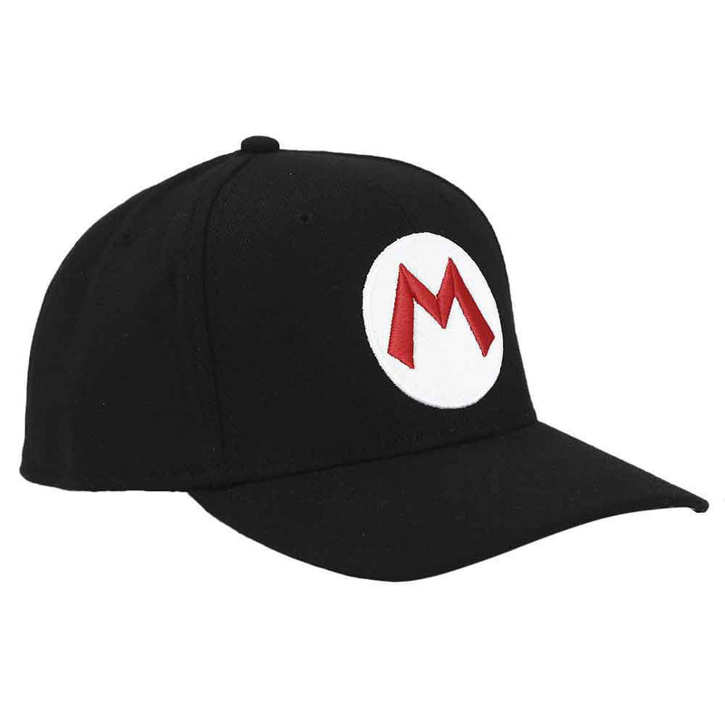 Gorra Snapback con visera precurvada Elite Flex con logotipo de Super Mario