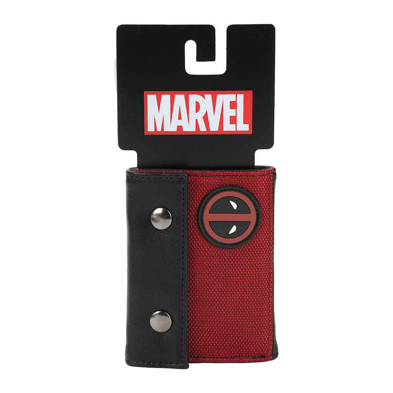 Marvel Deadpool - Logo Tri-fold Keyring Wallet