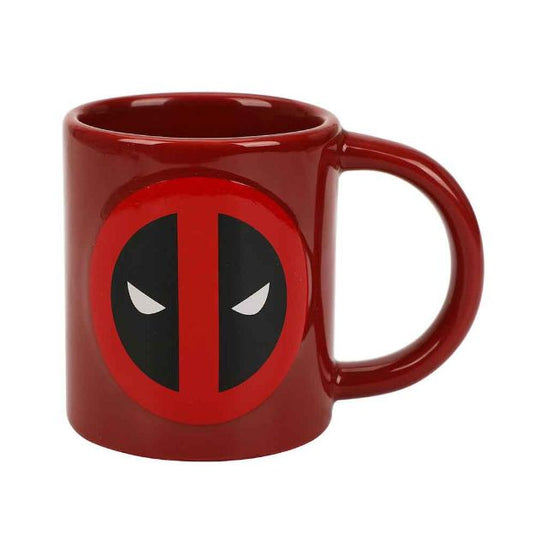 Marvel Deadpool Chest & Logo 16 oz. Sculpted Ceramic Mug