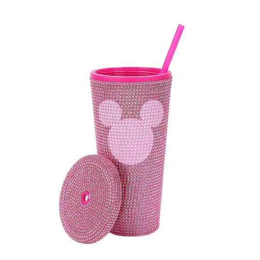 Disney Mickey Mouse - Rhinestone 24 oz. Plastic Tumbler