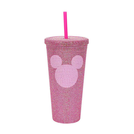 Disney Mickey Mouse - Rhinestone 24 oz. Plastic Tumbler