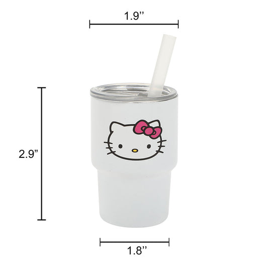 Sanrio Hello Kitty Stainless Steel Mini Tumbler Set