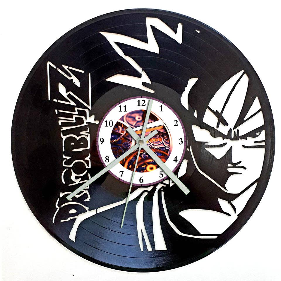 Vinyl Record Clock - Dragon Ball Z (Goku) Wall Clock – Kryptonite