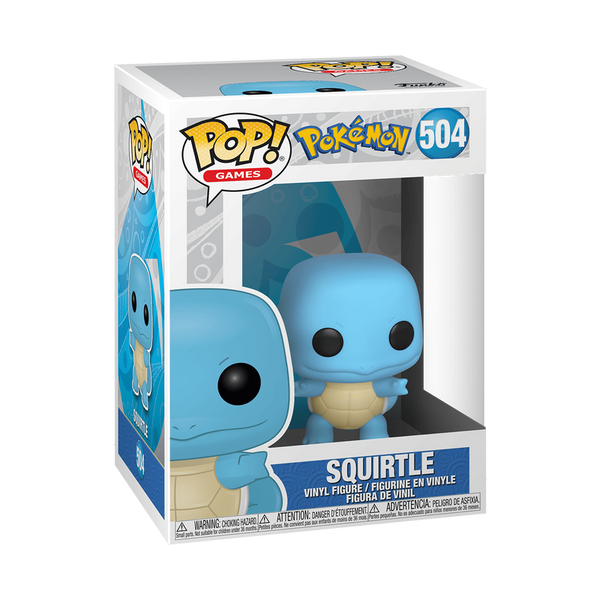 ¡Funko POP! Juegos: Pokémon - Squirtle