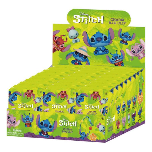 Monogram Disney Lilo & Stitch - 1pc Characters Charm 3D Foam Bag Clip Blind Bag