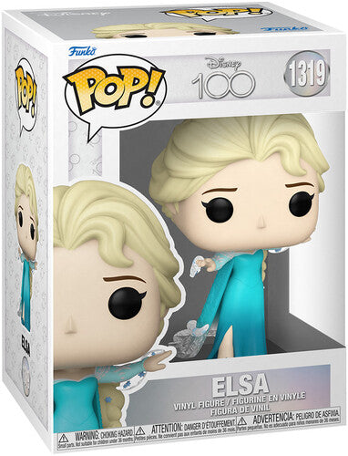 Funko - POP Disney : Disney 100 - Figurine Vinyle Elsa 