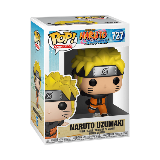 Funko POP! Animation : Naruto - Naruto Uzumaki en cours d'exécution