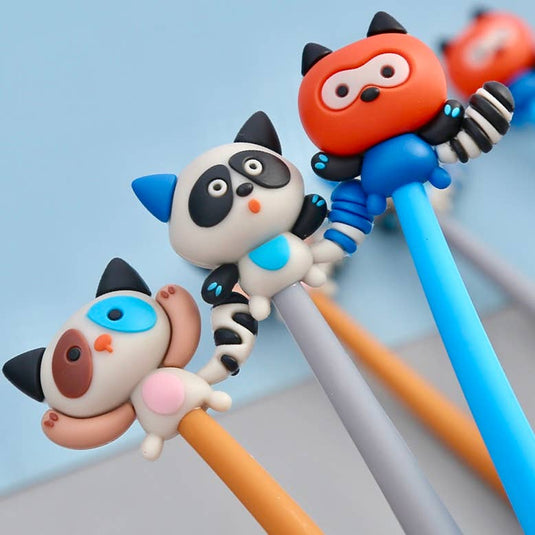 BC Mini - Raccoon Wiggle Gel Pen