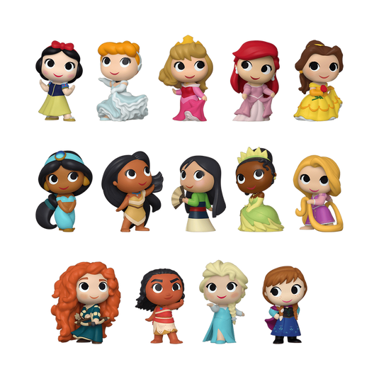 Disney - 1pc Ultimate Princess Mystery Minis