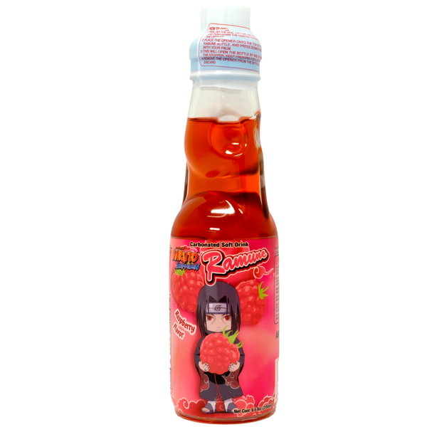 Naruto Raspberry Ramune 200ml Carbonate Soft Drink Soda