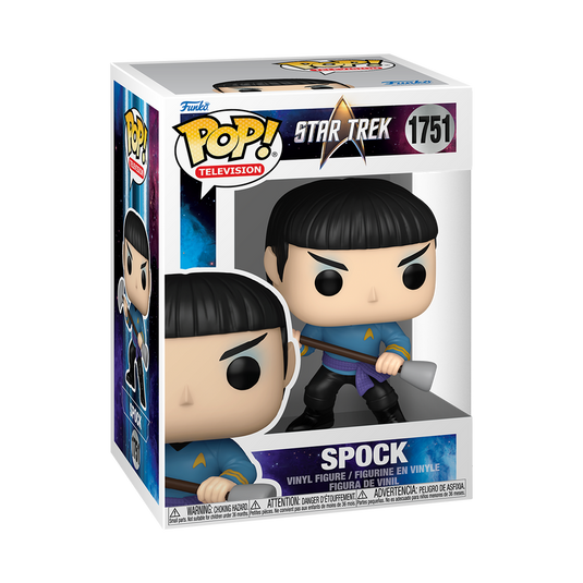 Funko POP! TV: Star Trek - Spock with Vulcan lirpa Vinyl Figure