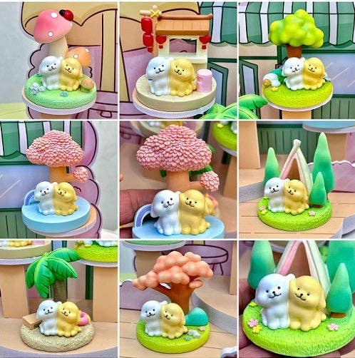 BC Mini - Puppy Landscape Figure 1pc Blind Box