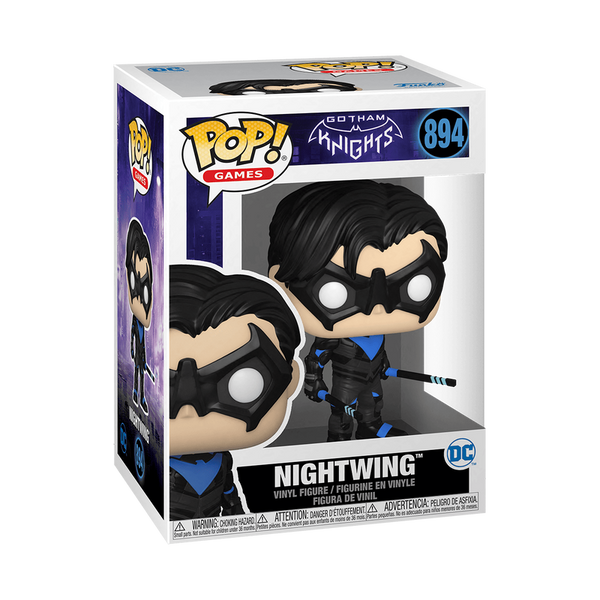 Funko Pop! DC : Nightwing - Figurine en vinyle Gotham Knights