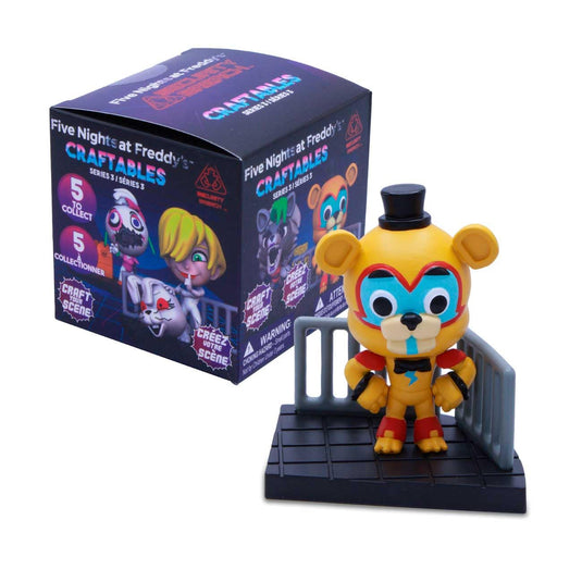 Five Nights at Freddy's - 1pc Security Breach Craftables Series 3 Mystery Box