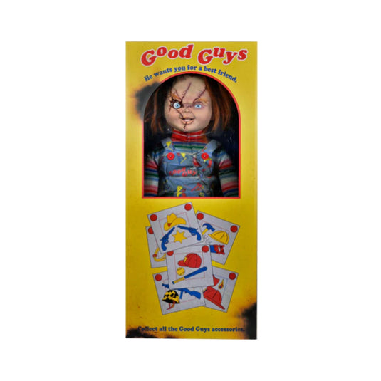 Réplique de poupée La Mariée de Chucky à l'échelle 1:1 – Figurine Chucky grandeur nature