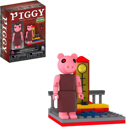 U.C.C. Distributing Piggy - Buildable Building Brick Set Series 1 With DLC Figure