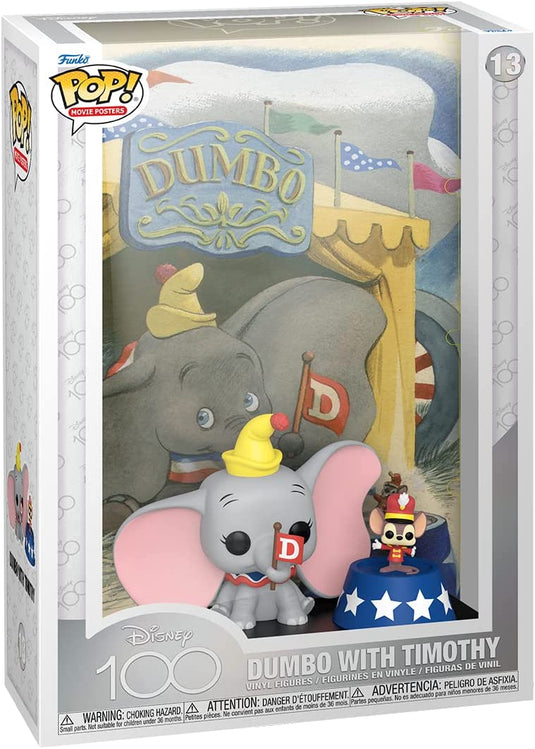 Funko Pop! Affiche du film : Disney 100 - Dumbo, Dumbo avec Timothée