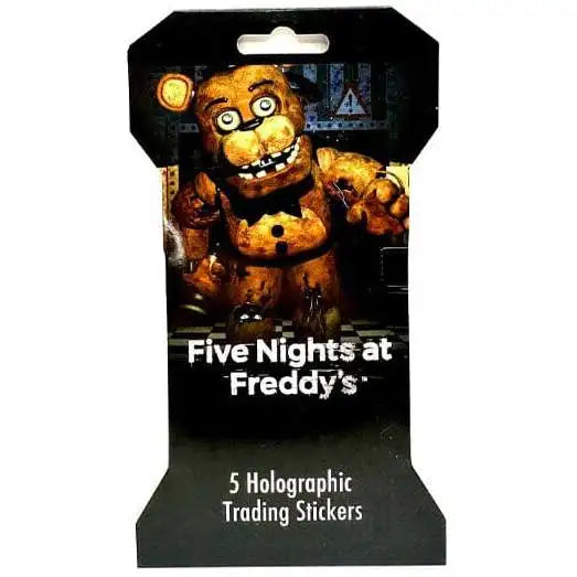 U.C.C. Distributing Five Nights at Freddy's - Holographic Trading Stickers In Blind Pack (1 PIECE)