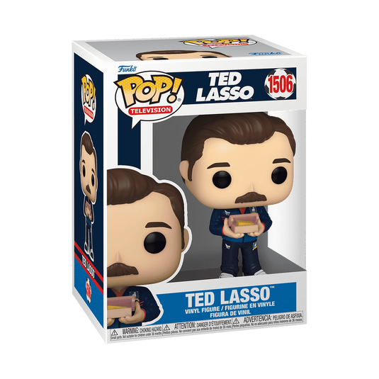 Funko Pop Television - Ted Lasso! Ted Lasso With Biscuits Vinyl Figure