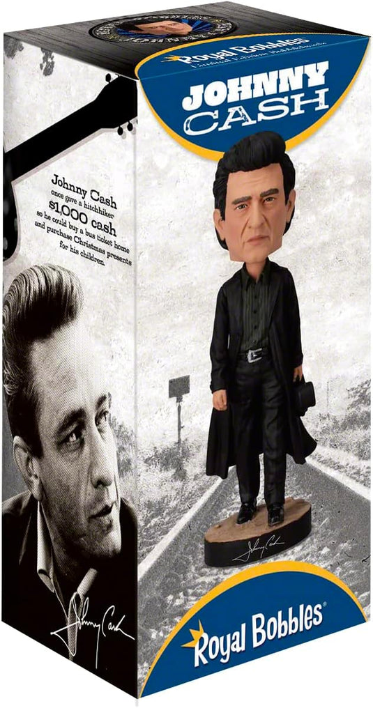 Royal Bobbles Johnny Cash - Bobble Head