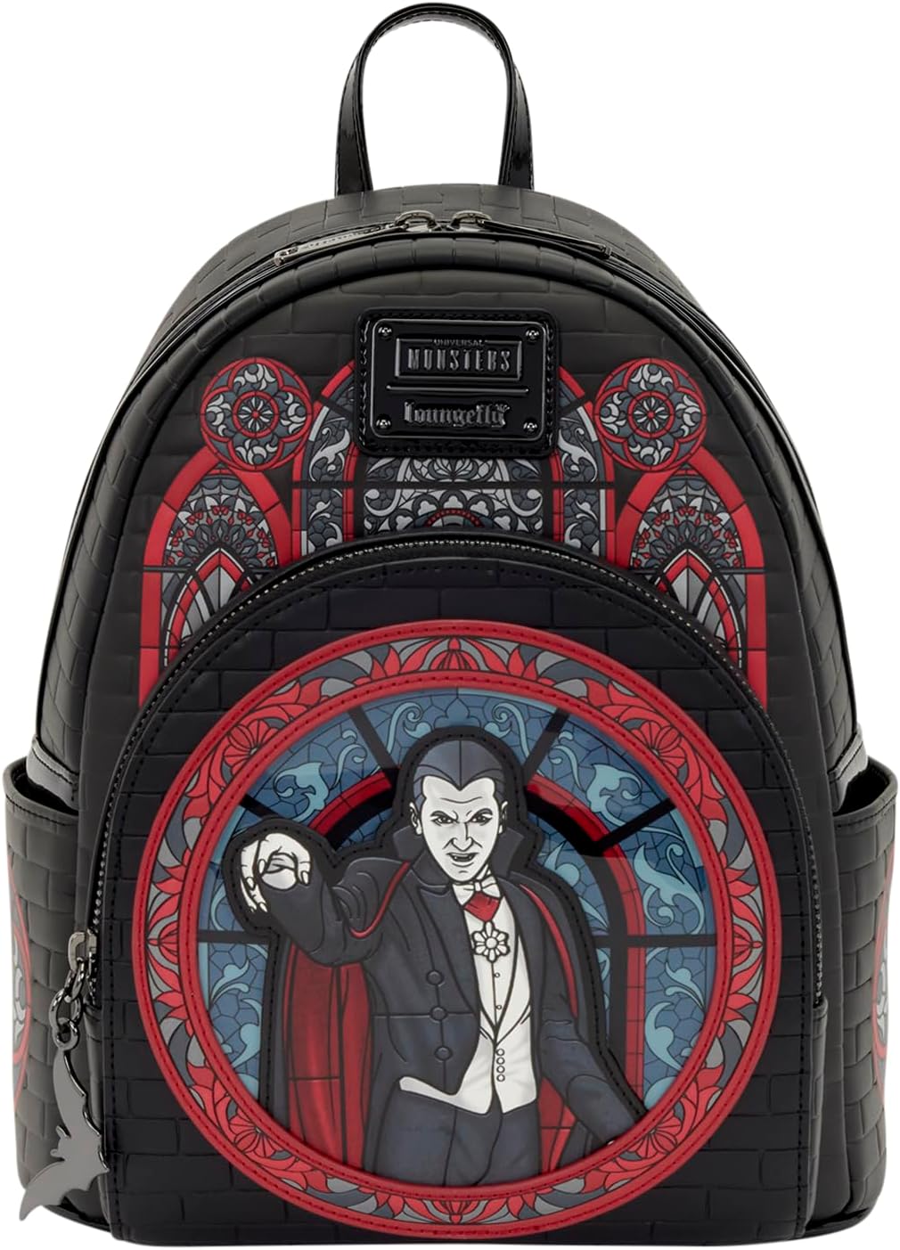 Universal Monsters Dracula Stained Glass Mini Backpack