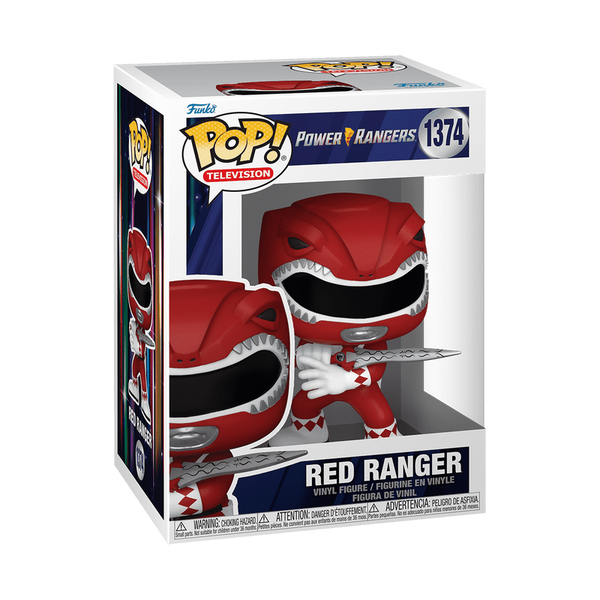 Funko POP! TV: Power Rangers - Mighty Morphin (Red Ranger) Vinyl Figure