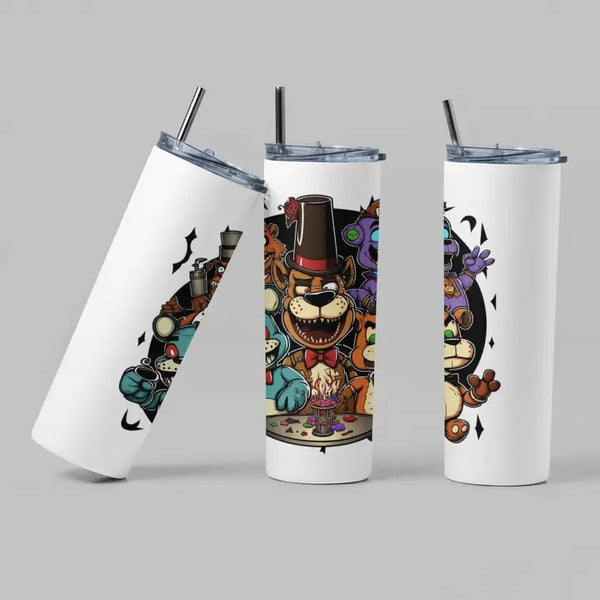 Five Night's At Freddy  Stain Steel 20oz Tumbler