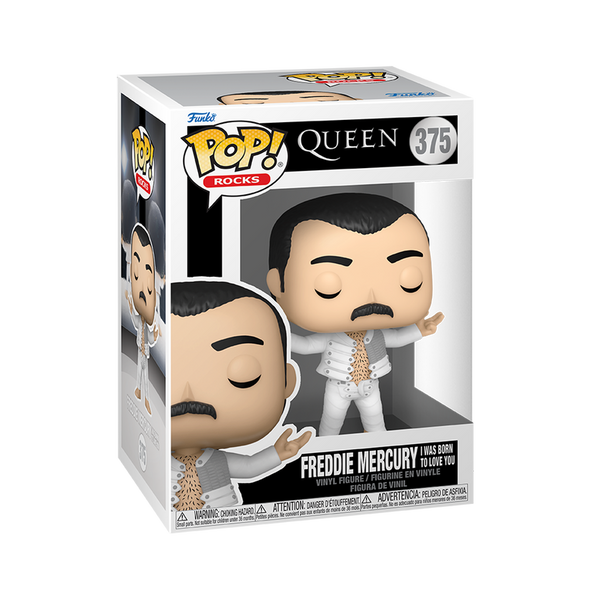 Funko POP! Rocks: Queen - Freddie Mercury I Was Born to Love You Vinyl Figure