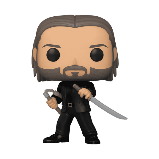 Funko POP! Movies: John Wick Chapter 4 - John Wick with Sword & Nunchucks Vinyl Figure