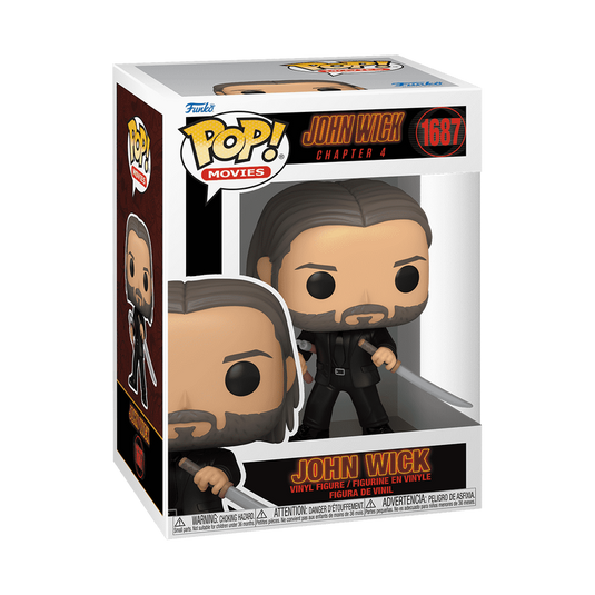 Funko POP! Movies: John Wick Chapter 4 - John Wick with Sword & Nunchucks Vinyl Figure