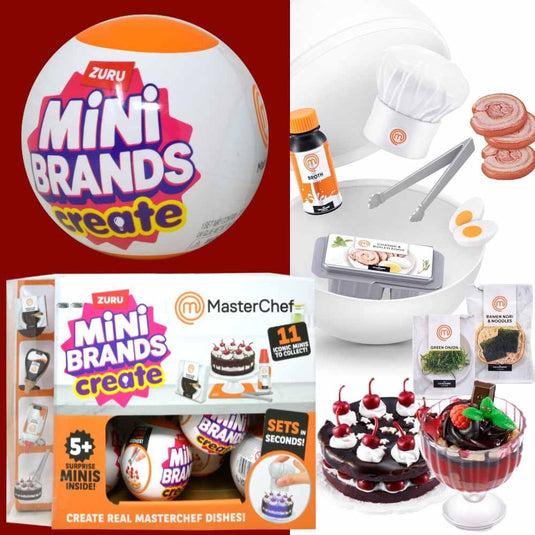 UPD Inc. 5 Surprise - 1pc Master Chef Mini Brands Series 1 Mystery Capsule