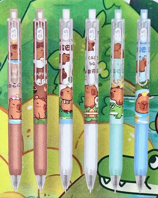 BC mini Capybara - 1 Single Gel Pen Vol.3 Blind Box