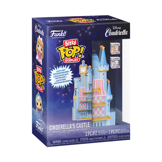 Funko Bitty POP!: Disney - Display Cinderella's Castle Vinyl Figure