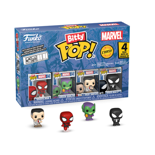 Funko Bitty POP!: Marvel - Spider-Man 4 Pack vinyl Figure