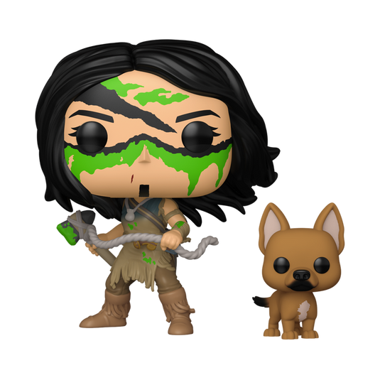 Funko POP! Plus Movies: Predator - Prey Naru with Sarii Glow in the Dark Vinyl Figure