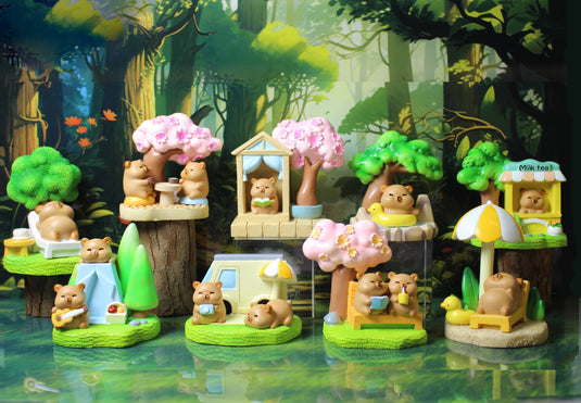 BC mini Capybara - 1pc Tree Figure Blind Box