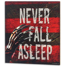 Warner Bros. A Nightmare on Elm Street Never Fall Asleep Wood Wall Decor