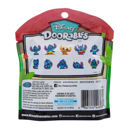 UPD Inc. Disney Lilo & Stitch - Doorables Flocked 1pc Random Figure Blind Bag