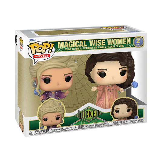 Funko Pop! Movies Wicked - Wicked Magical Wise Women 2-Pack Vinyl Figure