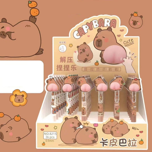 BC Mini - Capybara Squishy Butt Gel Pen