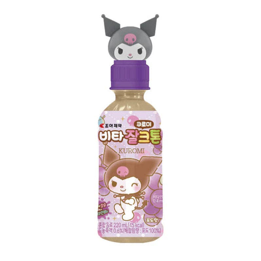 VITA Sanrio Kuromi Drink Grape 220ml (Korea)