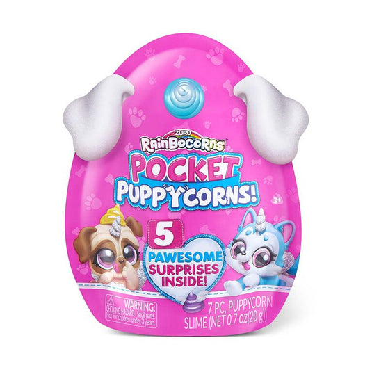 UPD Inc. Zuru Rainbocorns Pocket Puppycorns Surprise in PDQ- Series 1 Single Random Capsule