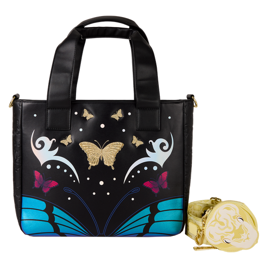 Loungefly Britney Spears - Butterfly Tote Crossbody Bag with Coin Bag