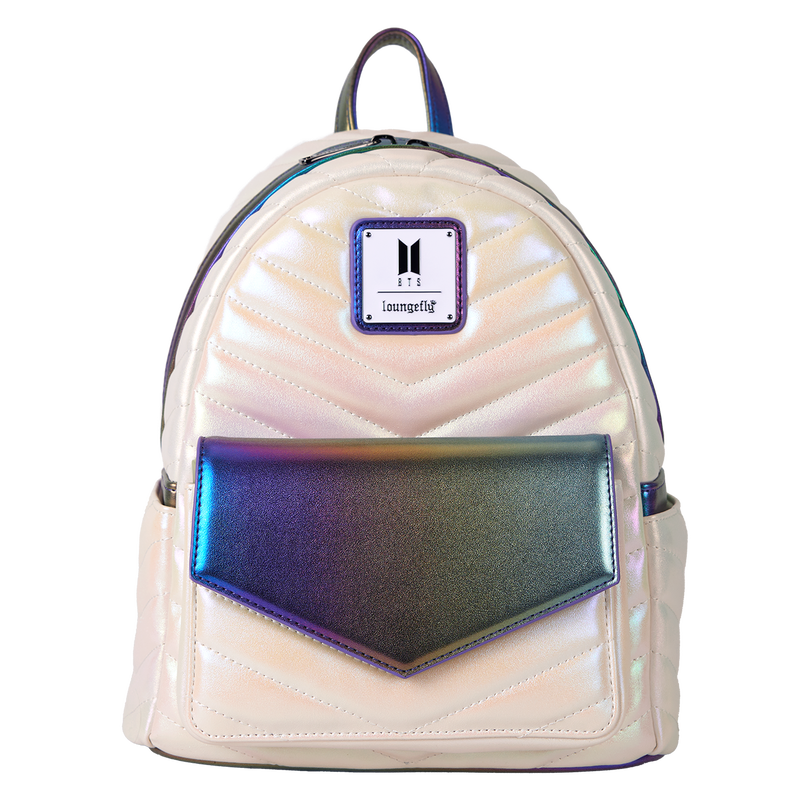Loungefly: Bighit BTS Iridescent Quilted Mini Backpack