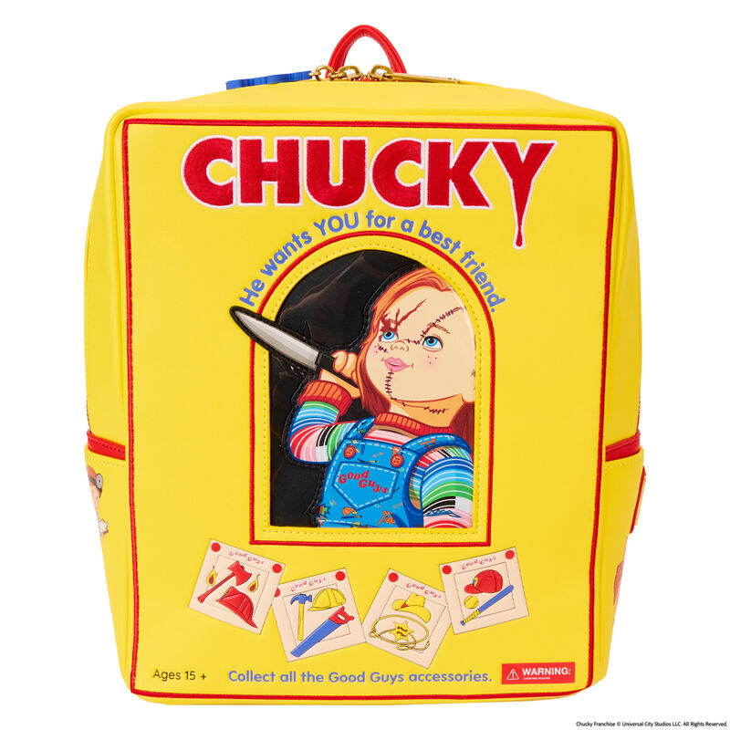 Loungefly Chucky - Good Guys Box Mini Backpack – Kryptonite  display picture 3