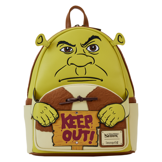 Loungefly SHREK - Shrek Keep Out Cosplay Mini Backpack