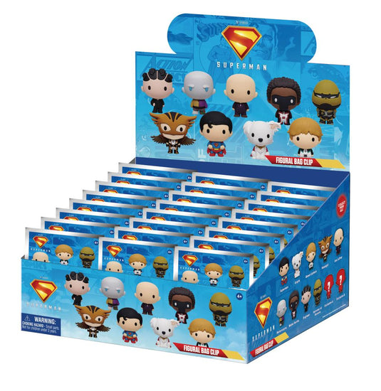 Monogram Superman - 2025 Movie Characters - 1pc 3D Figure Bag Clip Blind Bag