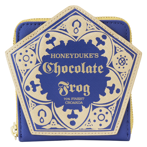 Harry Potter - Cartera con cremallera y rana de chocolate Honeydukes