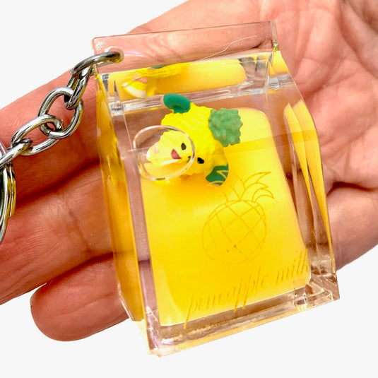 BCmini Liquid Glitter - Floaty Lucky 1 Random Charm Keychain