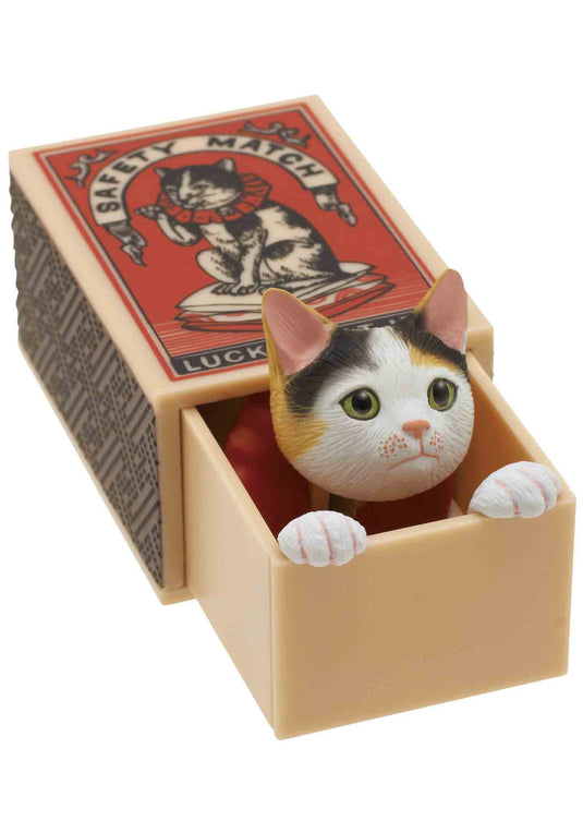 Clever Idiots Inc. Cat Peek Matchbox Collection 1Pc Random Blind Box
